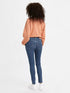 بنطلون جينز Levi's 720 Super Skinny للنساء بخصر عالٍ