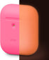 Elago silicone case (compatible with airpods 1 and 2) neon hot pink