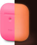 Elago silicone case (compatible with airpods 1 and 2) neon hot pink - Safqqa Egypt