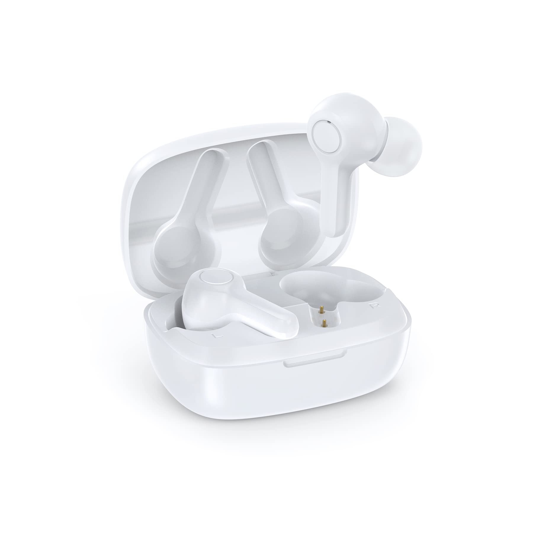 CHOETECH True Wireless Earbuds – Big Bass, 4 Mics, Clear Calls, Automatic Noise Reduction, IPX8 Waterproof, Sensitive Touch Control, Comfortable, Bluetooth