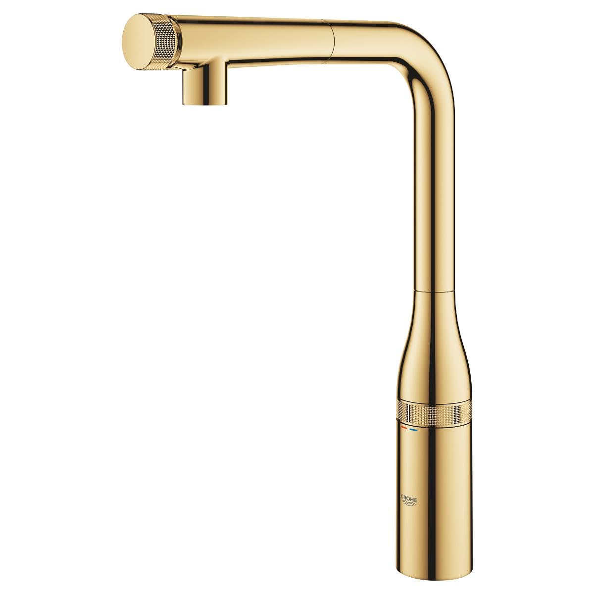 GROHE 31615GL0 Sink Mixer with SmartControl, Kitchen Faucet, Chrome Finish- Damage Box – Safqqa Egypt
