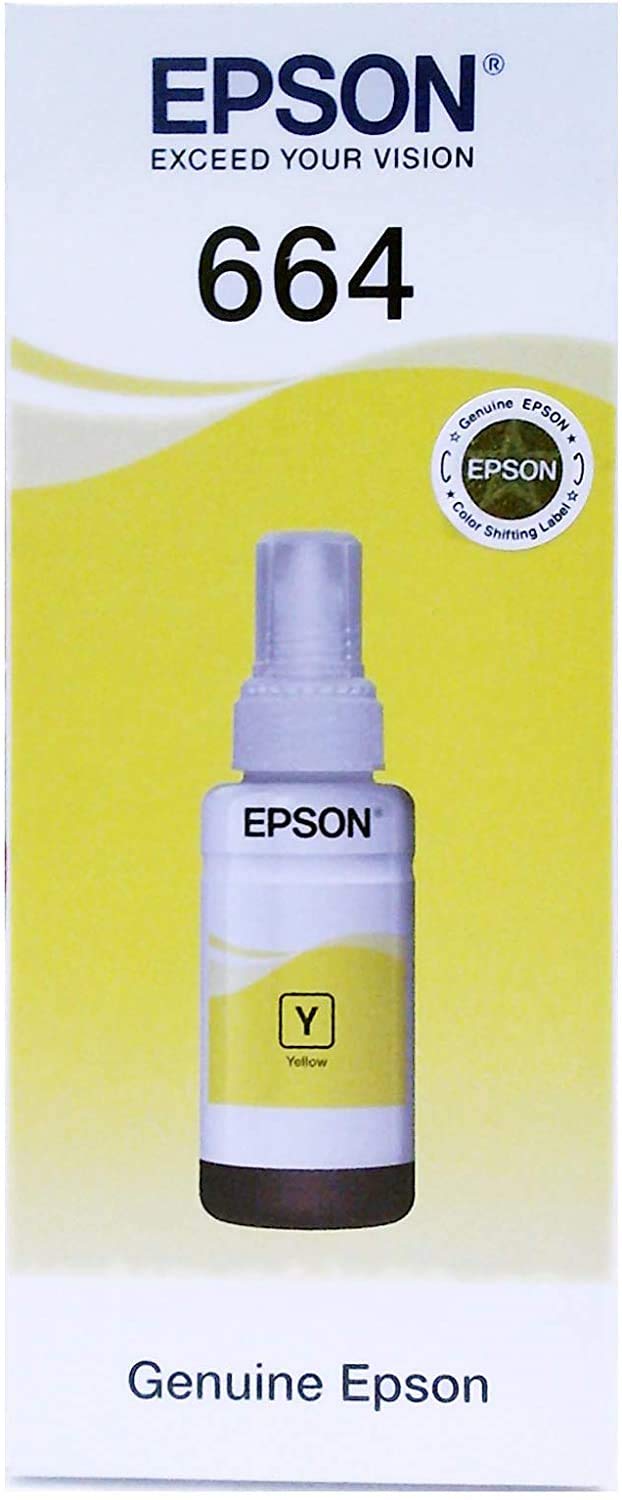 Epson Ecotank T6644 Yellow Ink Bottle 70 ml