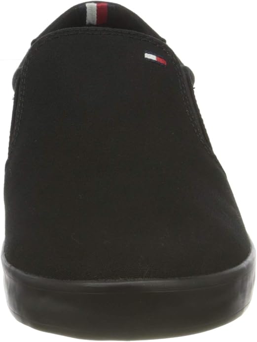 Tommy Hilfiger Men Shoes Black Comfortable Casual Everyday Wear