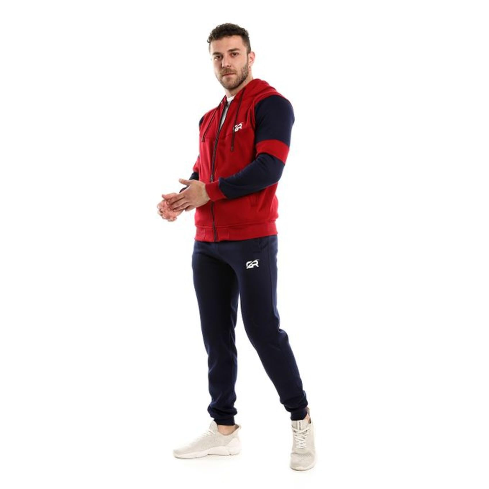 CAESAR MensHoodie With Pants Training Suit,multicolour