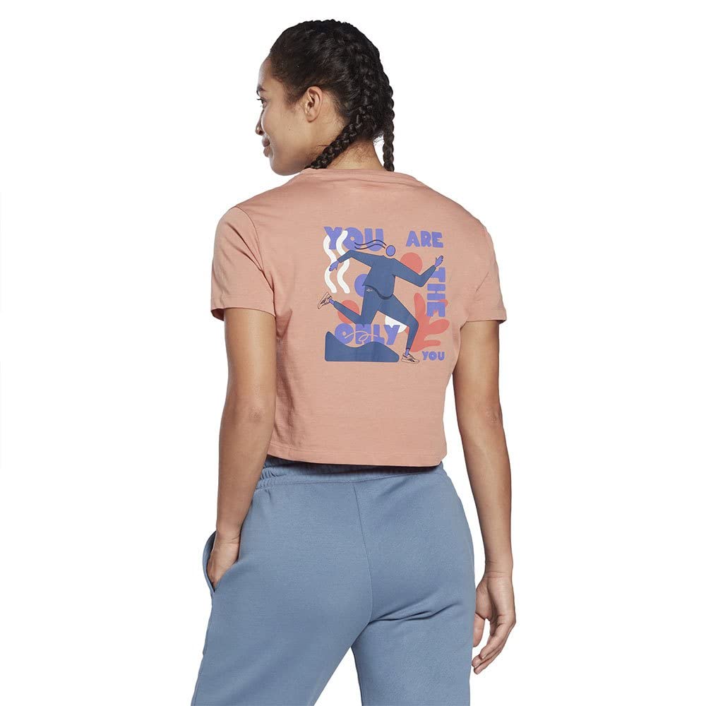 Reebok T-shirt  For Women Ideal for warm weather or layering under jackets.