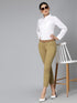 Krave Women’s Cotton-Blend Long Sleeve Formal Shirt – Elegant Office Wear