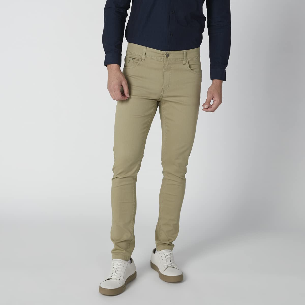 Splash Plain Jeans For Men,Durable denim fabric for long-lasting use.