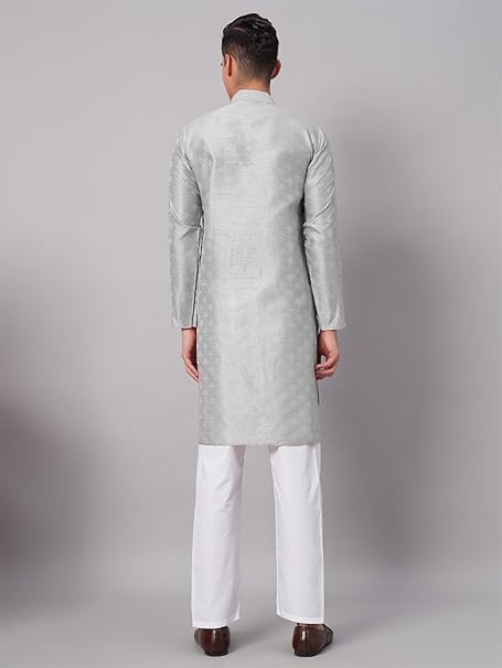 Styleville.in Men Cotton Textured Pajama Set Grey – Safqqa Egypt