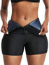 Generic Women High Waist Sauna Pants Thermal Yoga Shorts Compression Sweat Belt