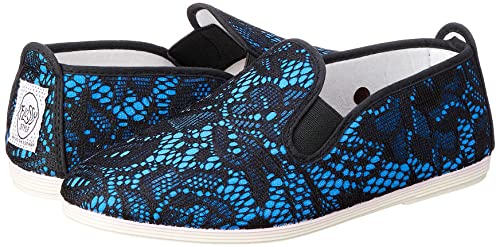 Flossy womens 55284-NEGRO/ROYAL Ballet Flat - Safqqa Egypt