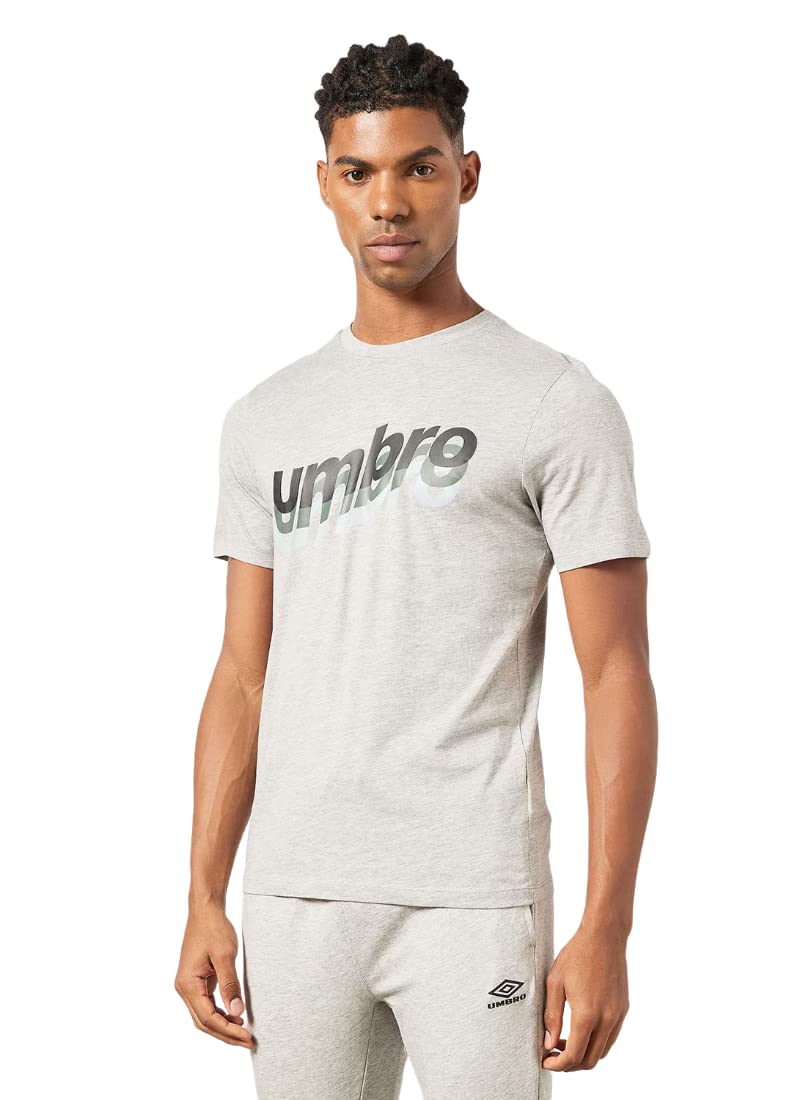 UMBRO Men’s FW Linear Waves Graphic T-Shirt