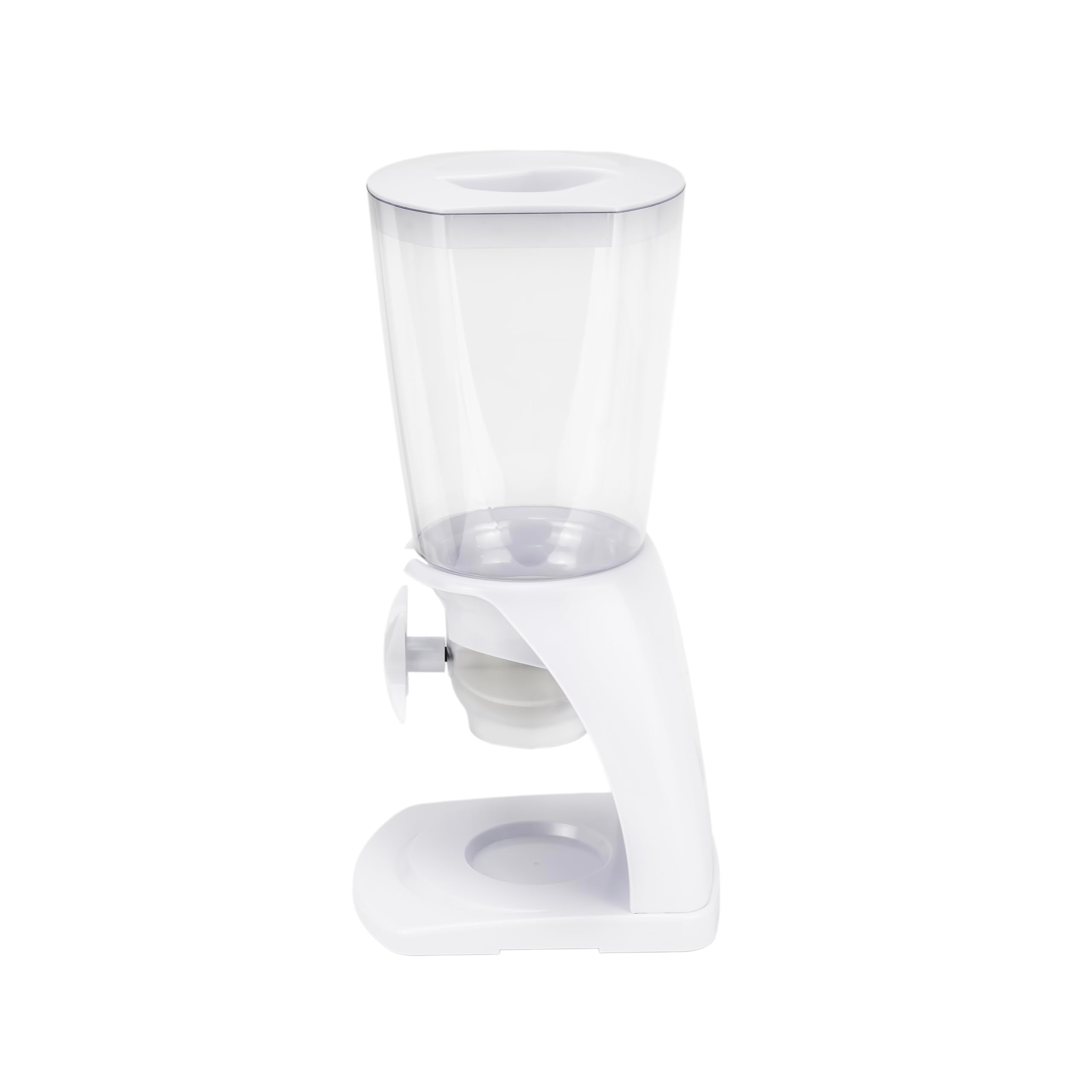 موزّع الحبوب الكبير من كوزين آرت مع قاعدة معدنية هو حل أنيق وعملي لتنظيم وتوزيع الأطعمة الجافة. مناسب للاستخدام في المنزل أو المتجر أو المطبخ، ويمكن استخدامه لتخزين وتقديم الحبوب، حبوب القهوة، المكسرات، الحلويات، والوجبات الخفيفة