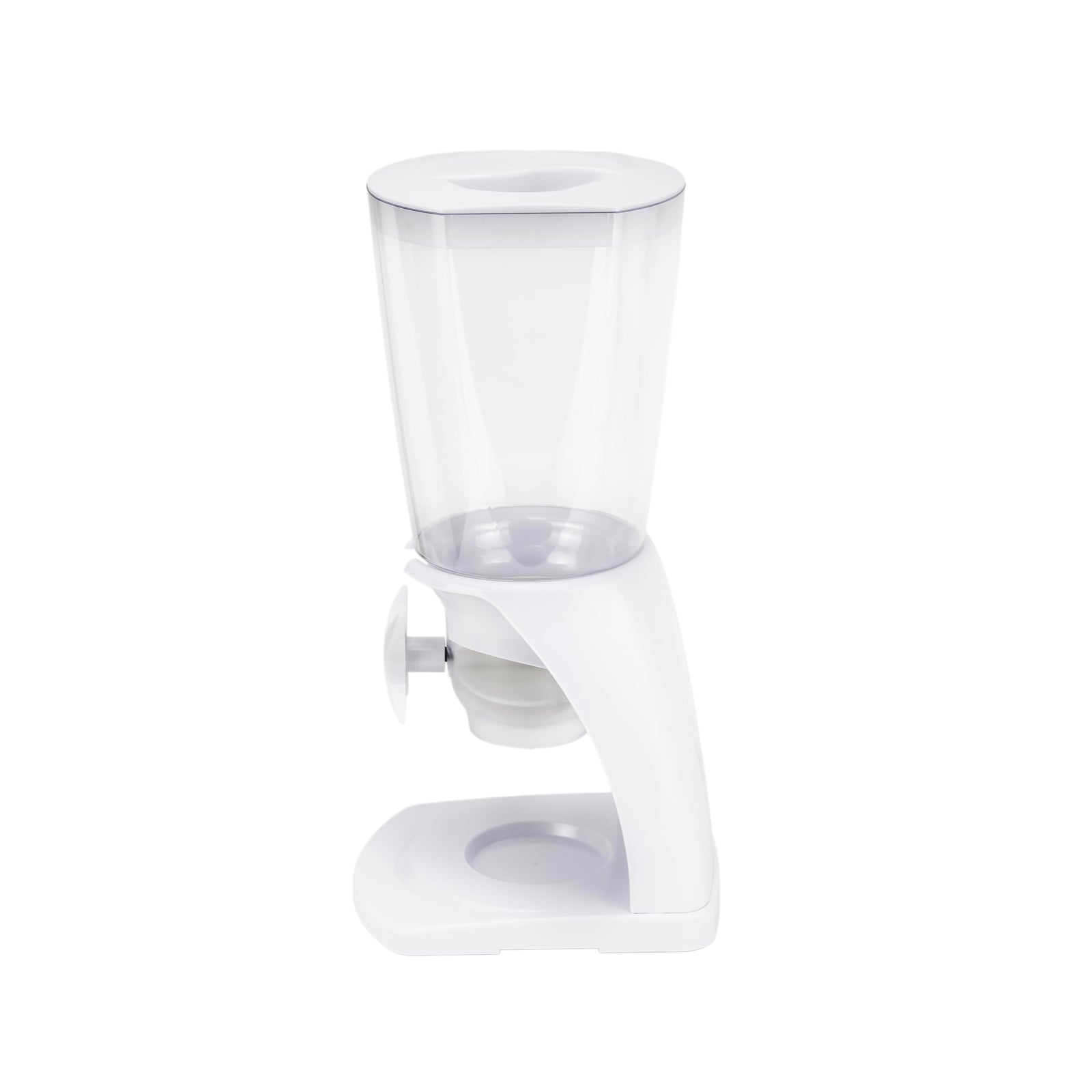 موزّع الحبوب الكبير من كوزين آرت مع قاعدة معدنية هو حل أنيق وعملي لتنظيم وتوزيع الأطعمة الجافة. مناسب للاستخدام في المنزل أو المتجر أو المطبخ، ويمكن استخدامه لتخزين وتقديم الحبوب، حبوب القهوة، المكسرات، الحلويات، والوجبات الخفيفة