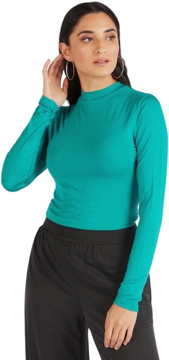 Splash womens 6036135 W MOCK TURTL T-Shirt (pack of 1)