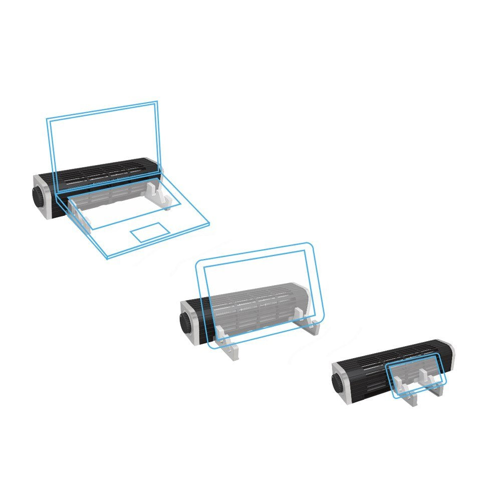 مروحة فانتك هي حل تبريد أنيق وفعّال لأجهزة الكمبيوتر المحمول والأجهزة اللوحية والهواتف الذكية. تتميز بتصميم تدفق هواء عرضي قوي يساعد على منع ارتفاع الحرارة ويحافظ على أداء الجهاز الأمثل
