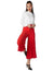 Splash Elastic Waist Culotte Pants for Women - Safqqa Egypt