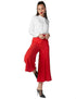 Splash Elastic Waist Culotte Pants for Women - Safqqa Egypt