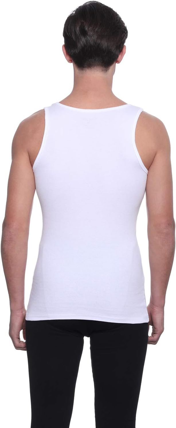 Dice mens Egyptian Cotton DAILYDICE Tank Undershirt (pack of 1)
