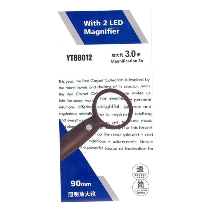 Yiwu Handheld Magnifying Glass For Reading ,6 cm - Safqqa