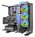 وحدة تبريد مائي ثيرمالتيك باسيفيك W6 RGB – إضاءة 16.8 مليون لون، مزامنة مع أليكسا وريزر كروما، تغطية كاملة لمعالج AMD TR4