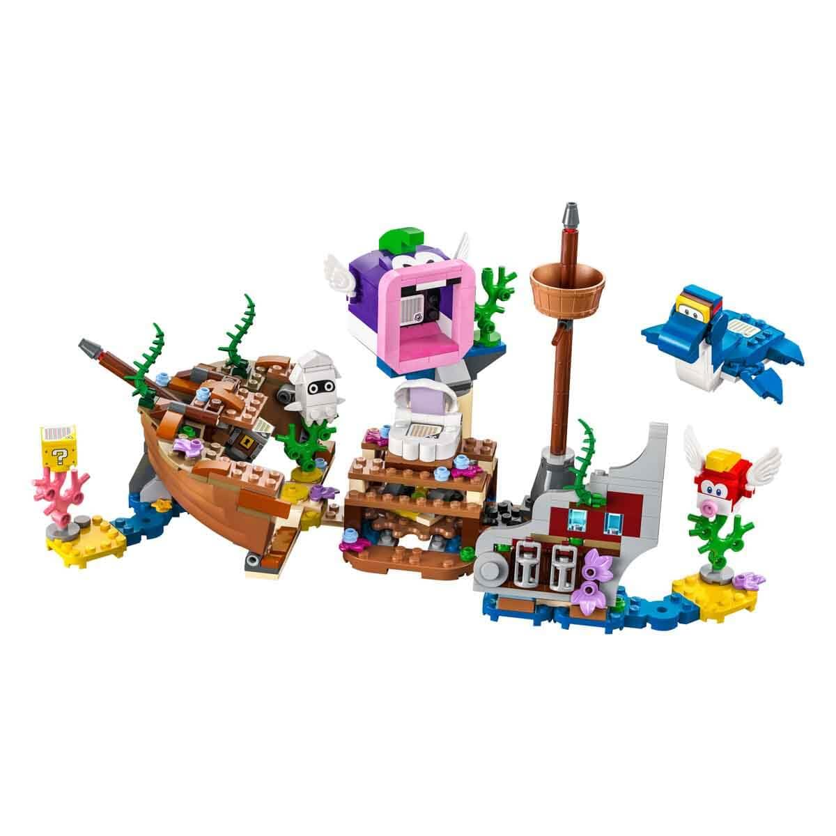 LEGO Super Mario Adventure Ship Building Blocks Set 71432 for Kids
