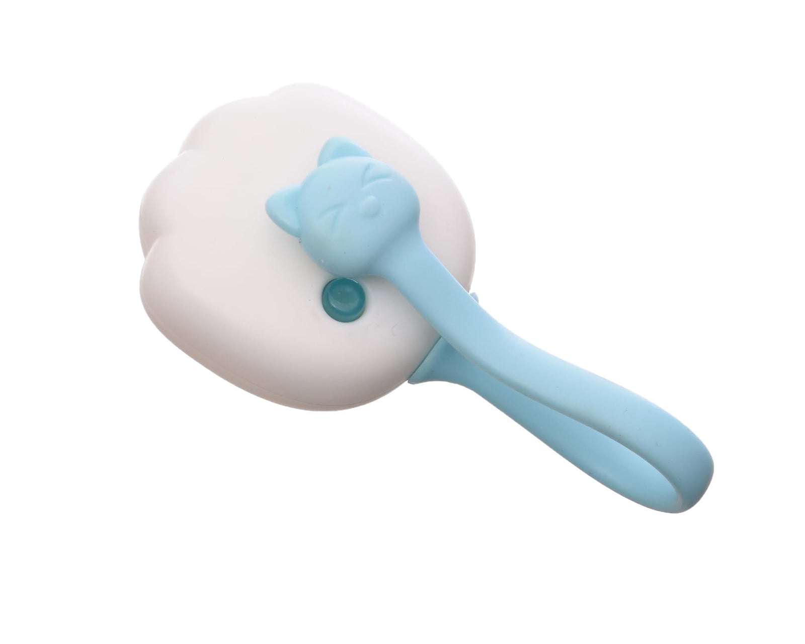 مشبك بلاستيكي صغير على شكل مخلب قطة مع حزام سيليكون من Generic، أداة عملية ومرحة لتنظيم الأشياء. الحزام السيليكوني يوفر مرونة ومتانة