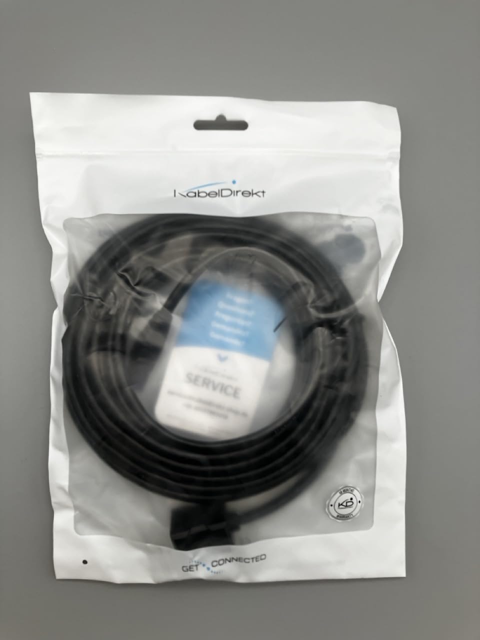 KabelDirekt 7.5m LAN & Ethernet Extension Cable (RJ45 Female Coupler to Male Connector) – CAT 7, 10Gbps, SF/FTP Shielding, Black – Extends Network Cables with Full Data Transfer Speed - Safqqa Egypt