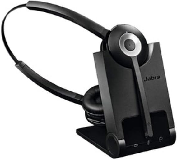 Jabra Pro DECT Wireless Headset | HD Voice & Noise Cancelling