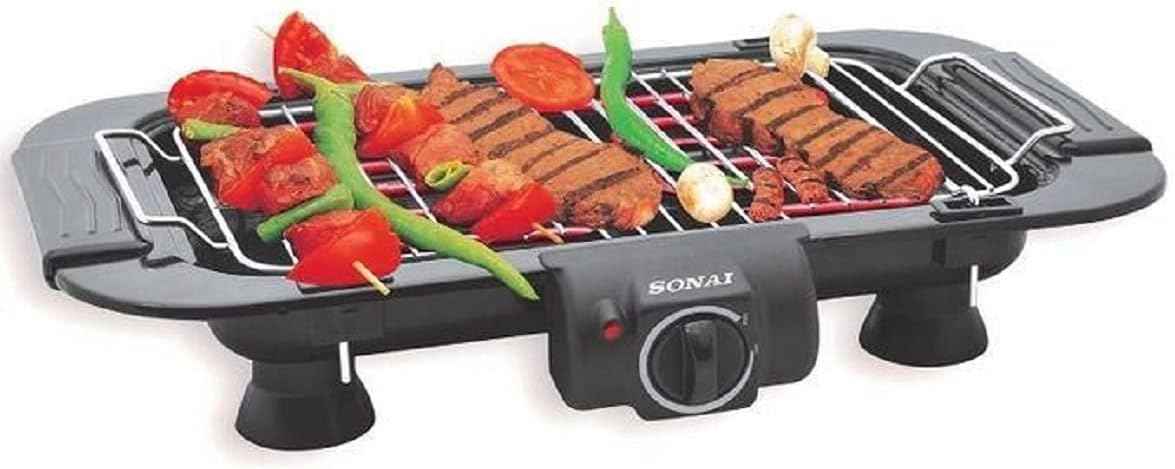 Sonai Max Grill - With Thermostat , 2000 Watt, MAR-200T - Safqqa Egypt