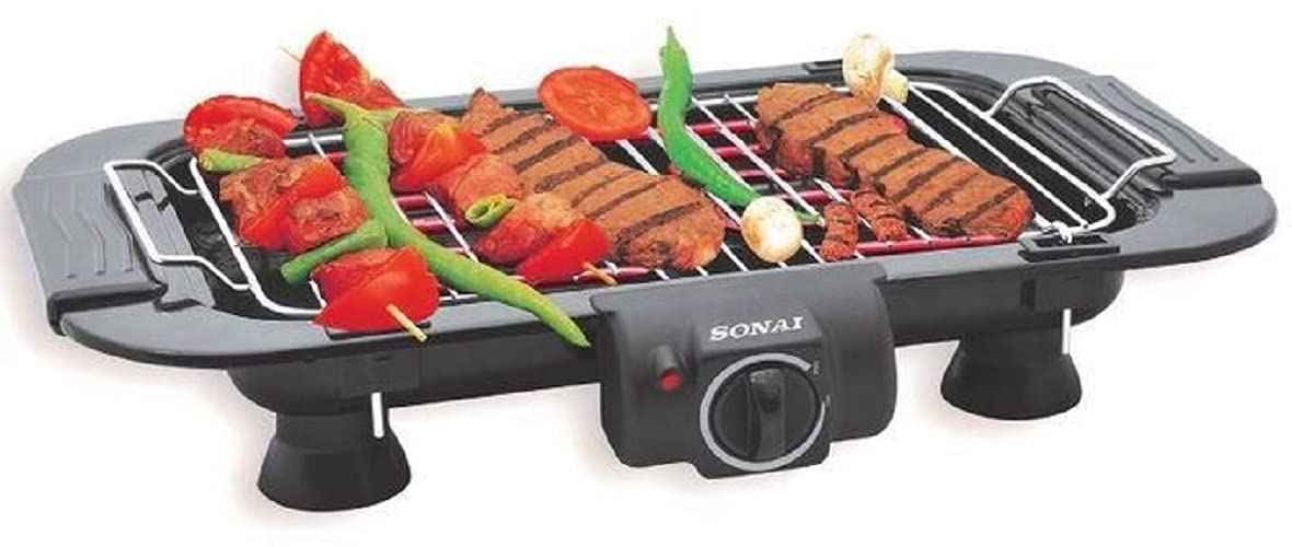 Sonai Max Grill - With Thermostat , 2000 Watt, MAR-200T - Safqqa Egypt