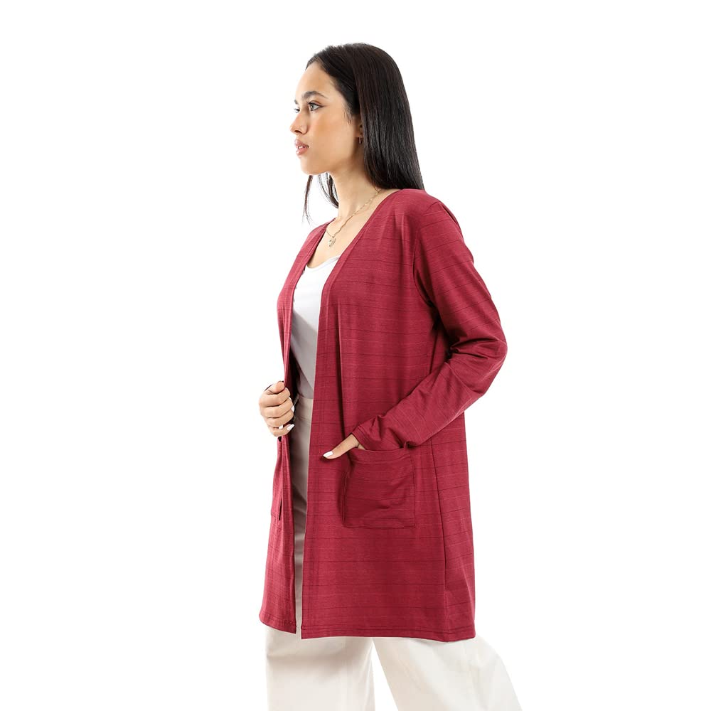 كارديجان Jamila للسيدات قطعة أنيقة ومريحة مثالية للارتداء اليومي. مصنوع من خامة ناعمة وخفيفة تمنحك الدفء