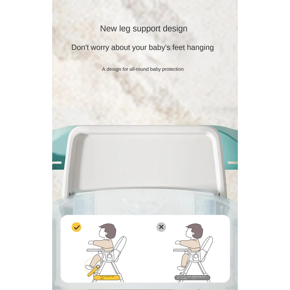 كرسي الطعام القابل للطي موديل 8131 هو حل عملي ومتعدد الاستخدامات لتغذية طفلك بأمان وراحة. مناسب للرضع والأطفال الصغار، يتميز بصينية طعام مزدوجة قابلة للإزالة والتعديل