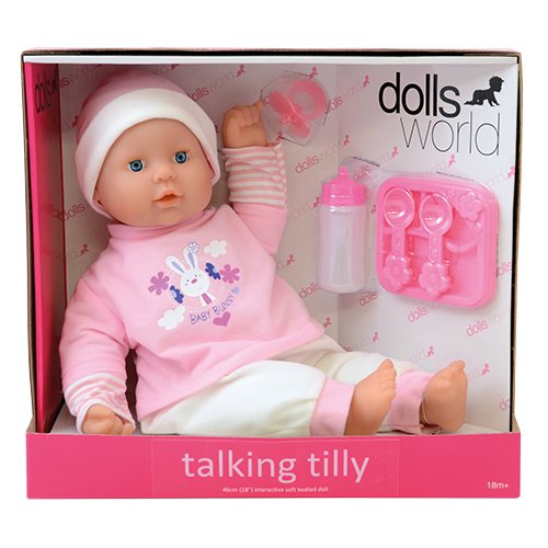 Dolls World Talking Tilly Doll