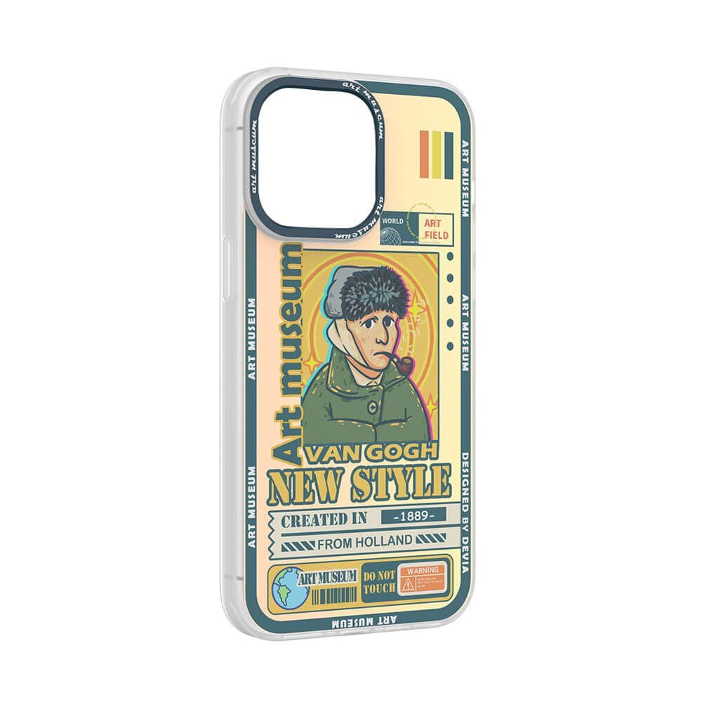 Devia Q-Art Series Q2 Protective Case for iPhone 14 Pro, 6.1-Inch Size, Multicolor