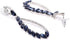 YouBella Silver Plated Fancy Party Wear Earrings for Women and Girls – Blue