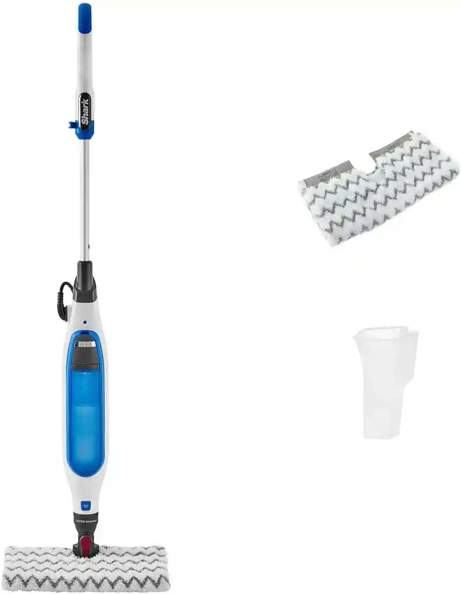 Shark Klik n' Flip Manual Steam Mop [S6001UK] – 8m Cord - Safqqa