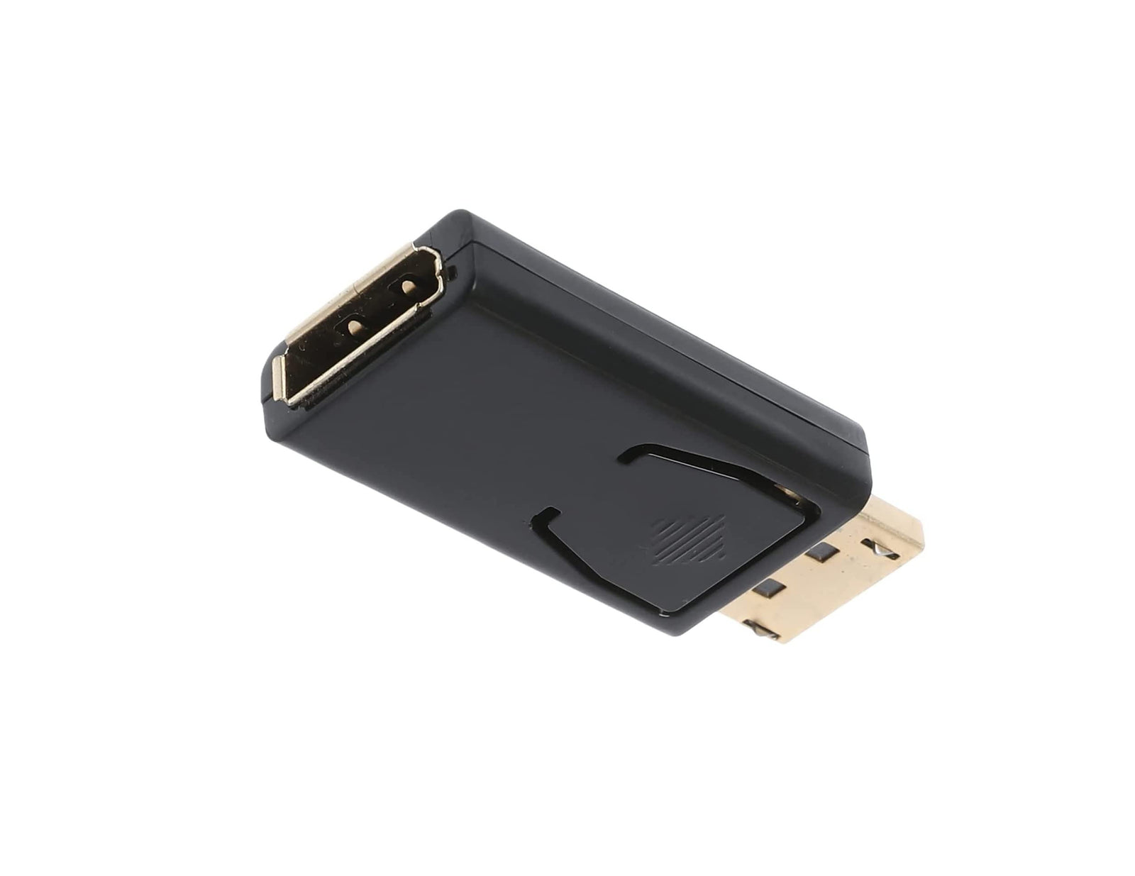 Keendex kx1757 display port (dp) male to display port female (dp) adapter - black