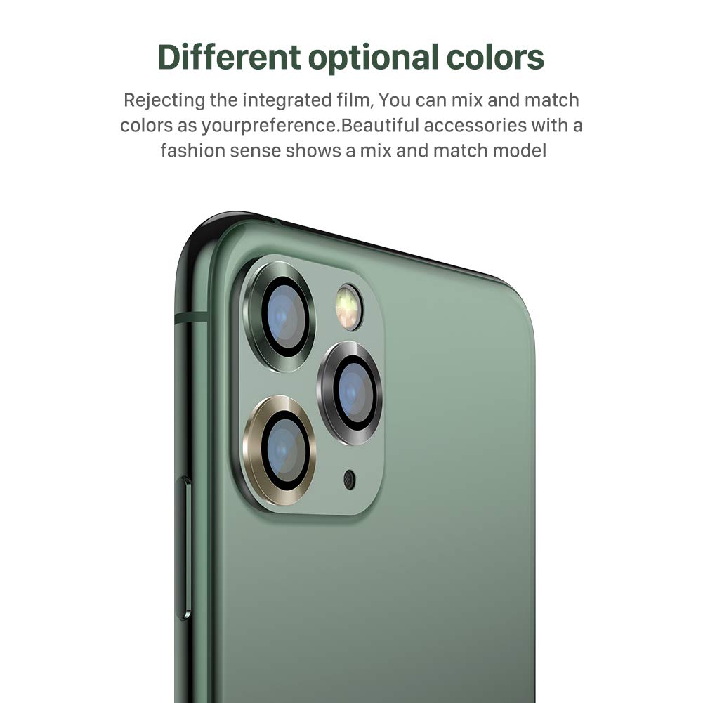 NILLKIN CLRFILM CAMERA TEMPERED GLASS (3 PIECES) APPLE IPHONE 11 PRO/PRO MAX/IPHONE 12/12 MINI- SPACE GRAY