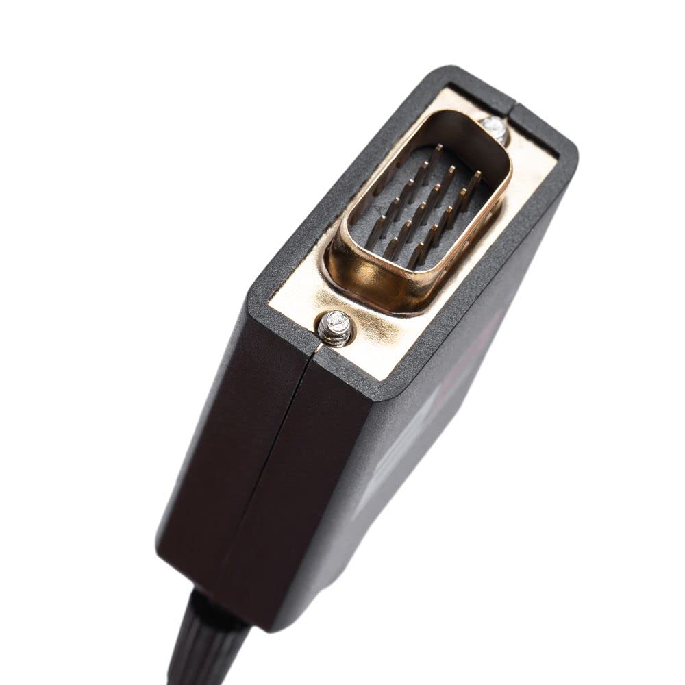 كابل كمبيوتر 2B بطول 1.8 متر ولونه أسود، صُمّم للاستخدام العام لتوصيل الحواسيب المكتبية أو اللابتوبات بالشاشات،