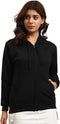 Styleville.in Women Sweatshirt Black Comfortable Casual Wear