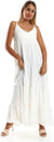 JAMILA Women Spaghetti Sleeves Tiered Dress - Safqqa Egypt