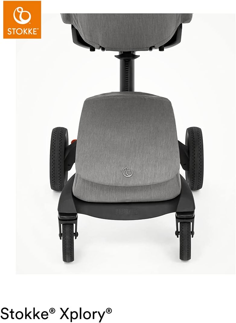 عربة أطفال Stokke Xplory X – فاخرة، رمادي حديث