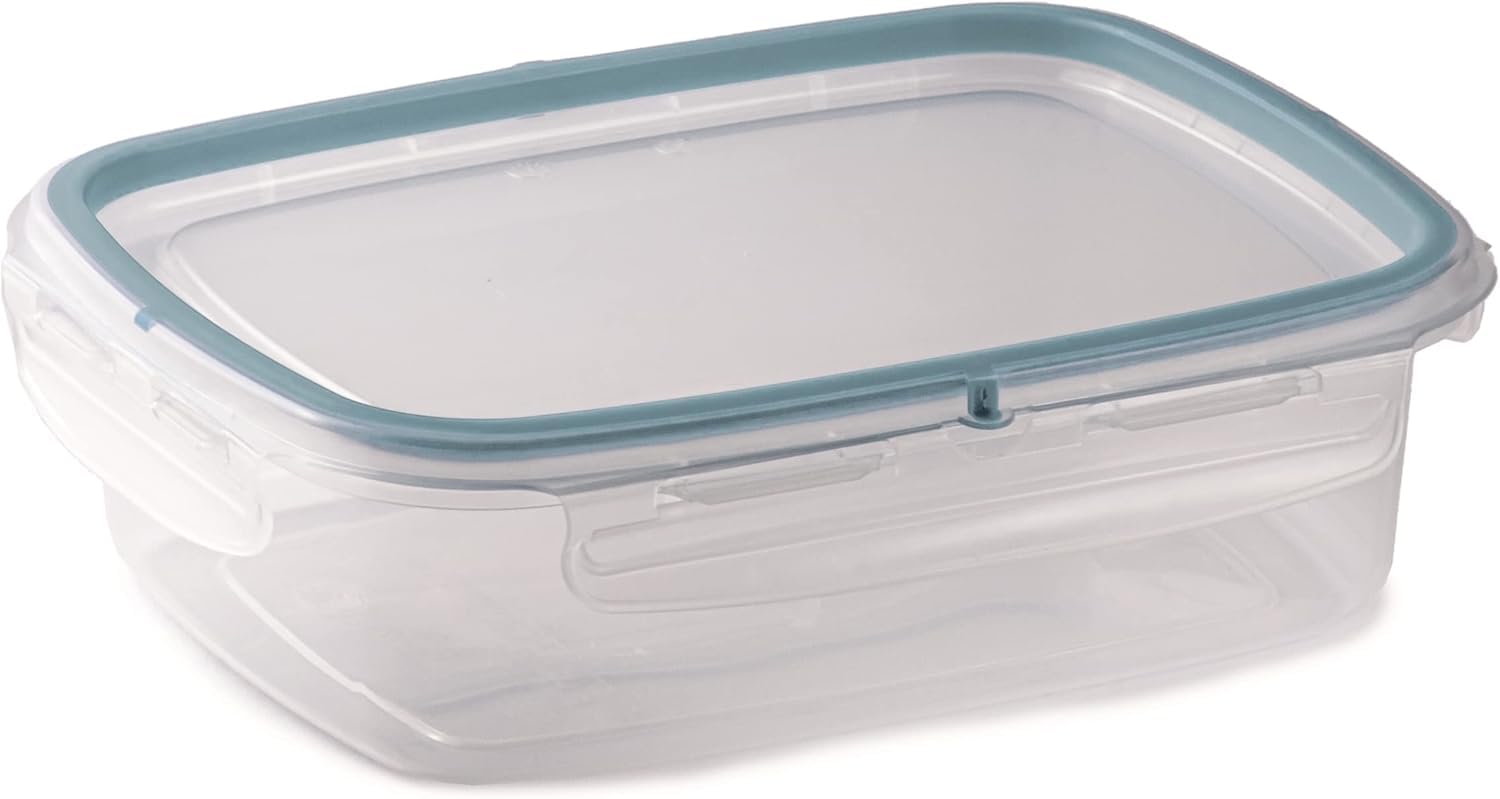 طقم علب تخزين مستطيلة من سنِبس يحتوي على ثلاث علب بسعة 1.4 لتر لكل واحدة، مصممة لتخزين الطعام بطريقة عملية ومنظمة. مصنوعة من خامات عالية الجودة وآمنة على الطعام