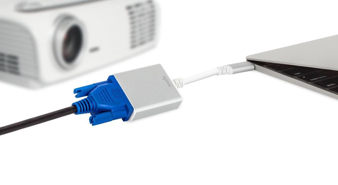 موشي 99MO084201 محول USB-C إلى VGA - أبيض