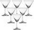 Ocean 5-Piece V-Shaped Glass Cup Set – 140ml, Classic High-Quality Glass