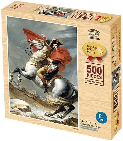 Tomax The Napoleon Crossing The Alps 500pcs wooden puzzle