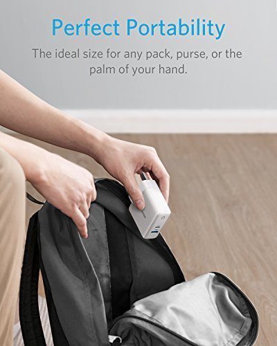 Anker PowerPort II PD Adapter – White with 1 PD & 1 Power IQ 2.0 Port – Safqqa Egypt