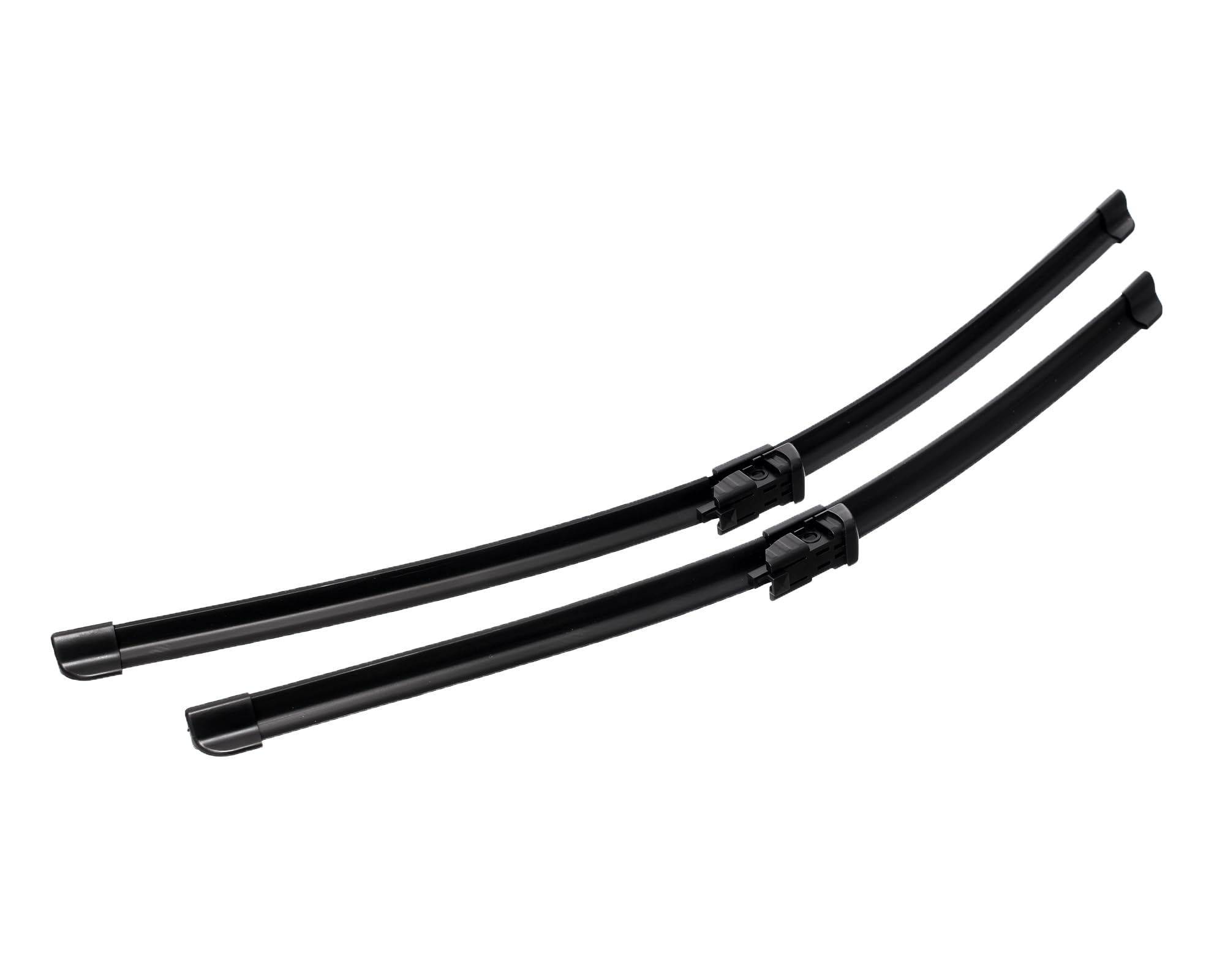 Generic ND038 Set Of 2 Pieces OF Car Wiper Blades For Chevrolet Optra, Size 22-19 With Perfect Design, Premium And Long Lasting Material - Black - Safqqa Egypt