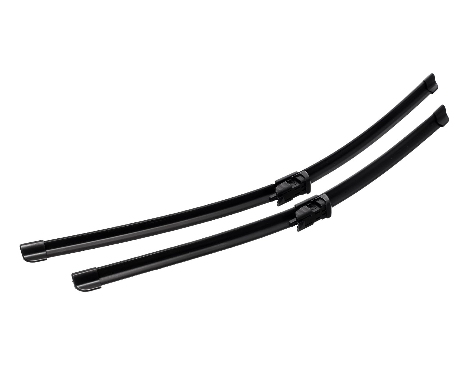 Generic ND038 Set Of 2 Pieces OF Car Wiper Blades For Chevrolet Optra, Size 22-19 With Perfect Design, Premium And Long Lasting Material - Black - Safqqa Egypt