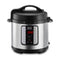 Black&Decker 7-in-1 Smart Electric Pressure Cooker, 6L, 1000W – Programmable Multi-Cooker, Black/Silver – PCP1000-B5